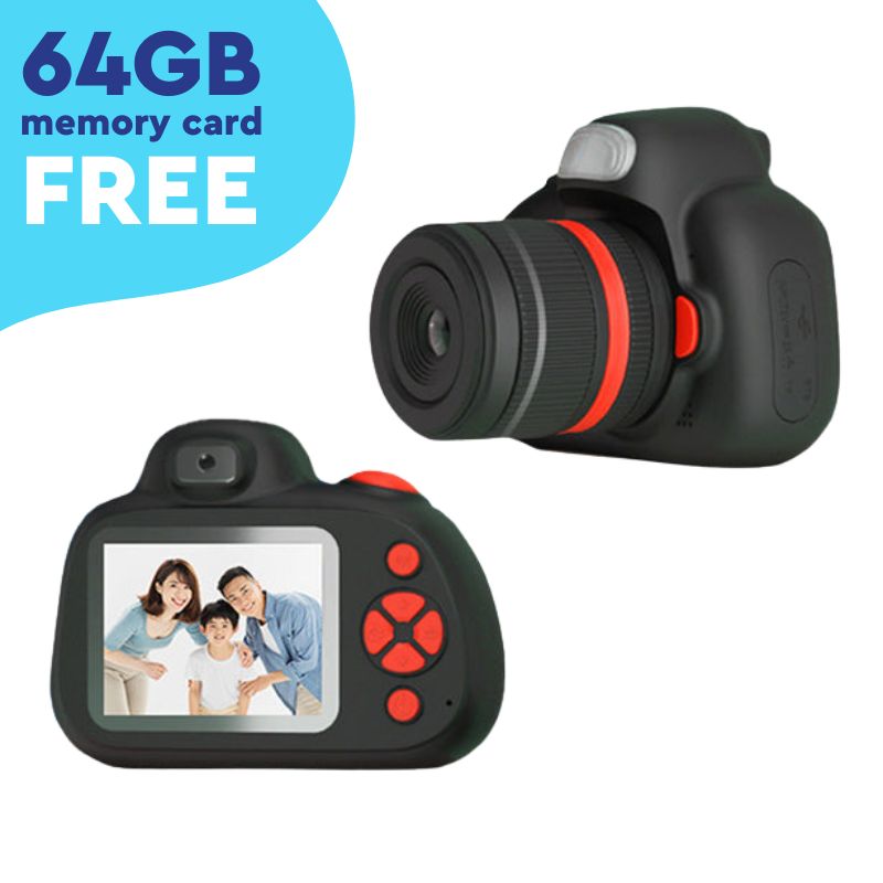 Mini Photographer Digital Camera for Kids – Capture the World in Fun, Easy Steps! Teeny Pandas