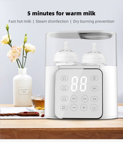 Baby Bottle Warmer & Food Heater with Temperature Control