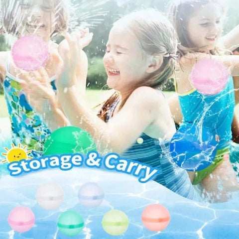 Eco-Friendly Magnetic Water Balloons | Splash-Proof Fun for Kids Teeny Pandas