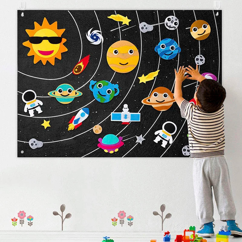 Felt Board for Kids – Endless Discovery and Imaginative Play Teeny Pandas