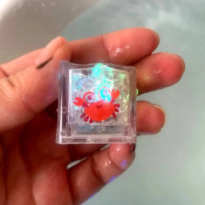 LED Light-Up Ice Cube Bath Toys | Fun & Interactive for Kids Teeny Pandas