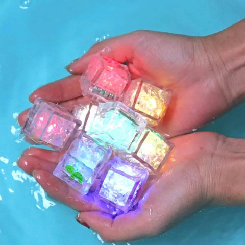 LED Light-Up Ice Cube Bath Toys | Fun & Interactive for Kids Teeny Pandas