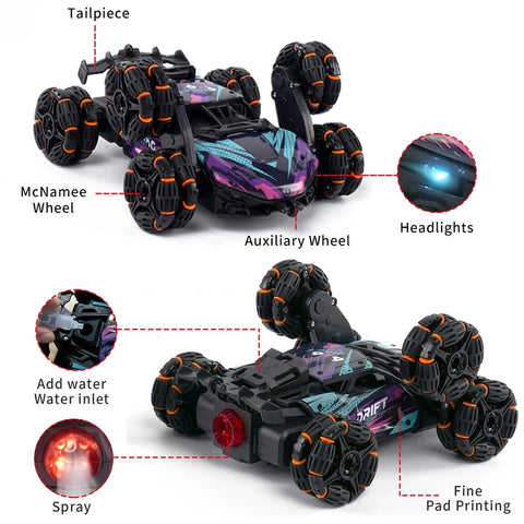 6-Wheel Alloy RC Stunt Car for Kids - For Endless Excitement and Adventure! Teeny Pandas