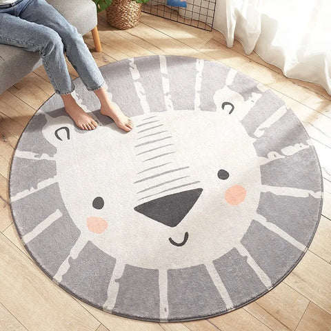 Soft Round Play Rug - Soft and Safe to Play! Teeny Pandas