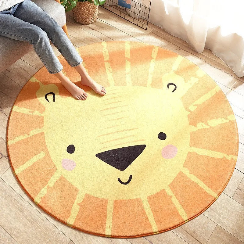 Soft Round Play Rug - Soft and Safe to Play! Teeny Pandas