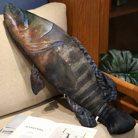 3D Simulation Fish Plush Toys – Creative Stuffed Fish Pillows