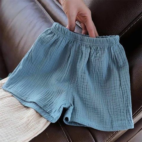 Baby Cotton Linen Shorts – Breathable Summer Shorts for Kids