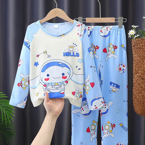 Cartoon Pajama Set – Cozy and Cute Sleepwear for Kids