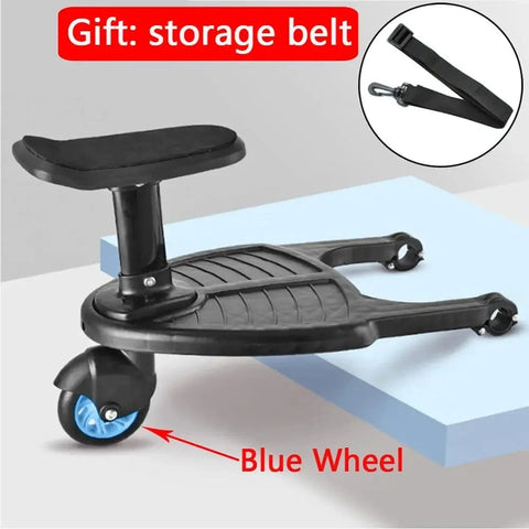 Children Stroller Pedal Adapter with Removable Seat