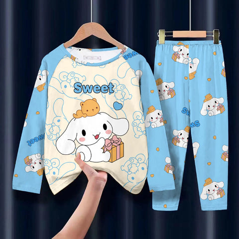 Kawaii Children Pajama Set – Cozy and Cute Autumn Sleepwear