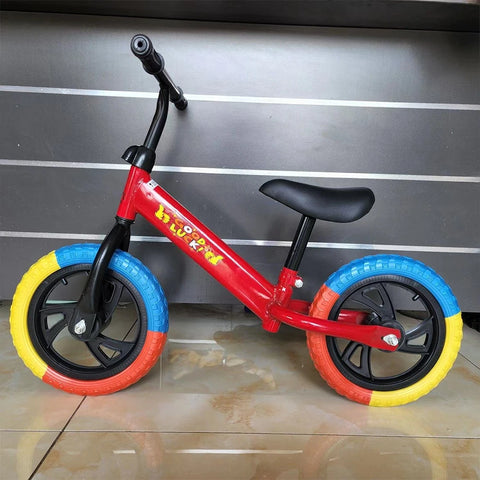 12-Inch No Pedal Balance Bike for Kids - Toddler Training Bicycle