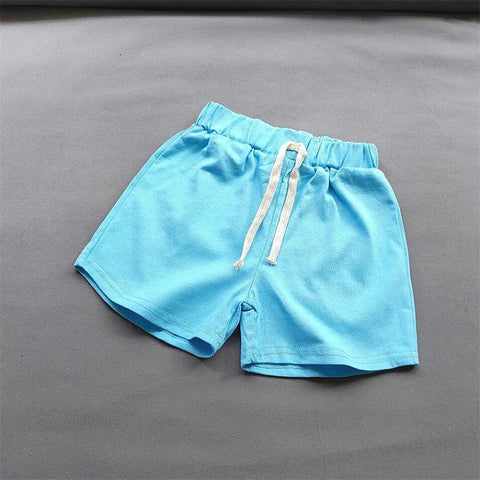 Summer Candy Color Kids Sports Shorts – Casual and Stylish Beachwear