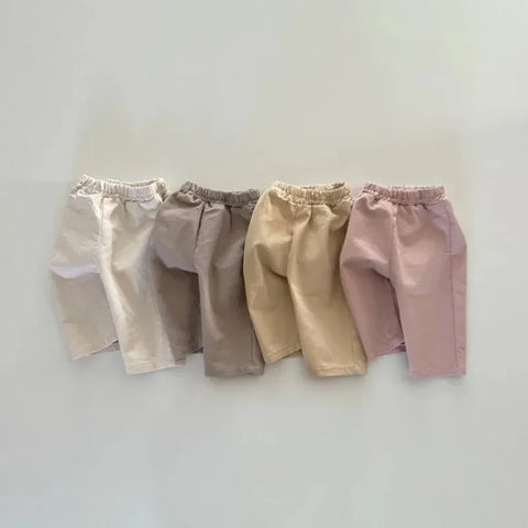 Spring Baby Casual Pants – Soft Cotton Harem Pants for Toddlers and Kids