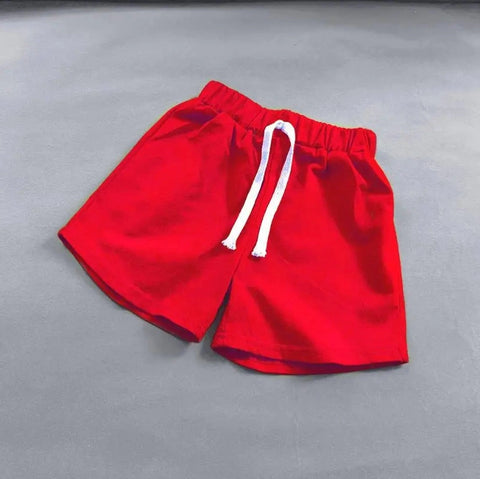 Summer Candy Color Kids Sports Shorts – Casual and Stylish Beachwear