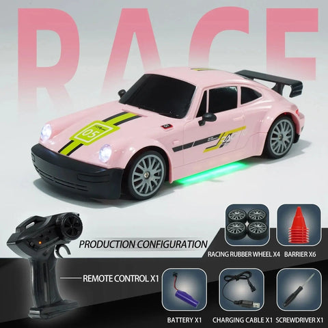 High-Speed RC Drift Car with LED Lights 1/20 - Race and Win! Teeny Pandas