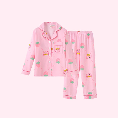 Soft Children Pajama Set – Loose and Comfortable Pajamas for Boys and Girls