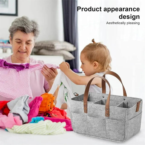 Lightweight Multifunctional Nappy Bag for Travel & Storage