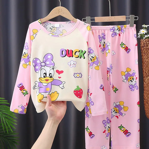 Cartoon Pajama Set – Cozy and Cute Sleepwear for Kids