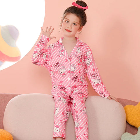 Cute Girls Pajama Set – Soft and Trendy Pajamas for Kids