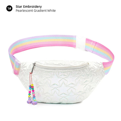 3D Embroidered Fanny Pack with Adjustable Strap