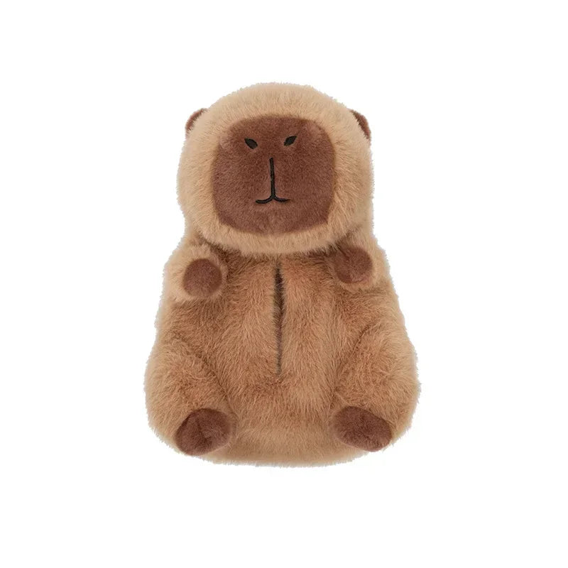 Adorable Capybara Plush Tissue Box Cover - Soft & Functional Car Accessory Teeny Pandas