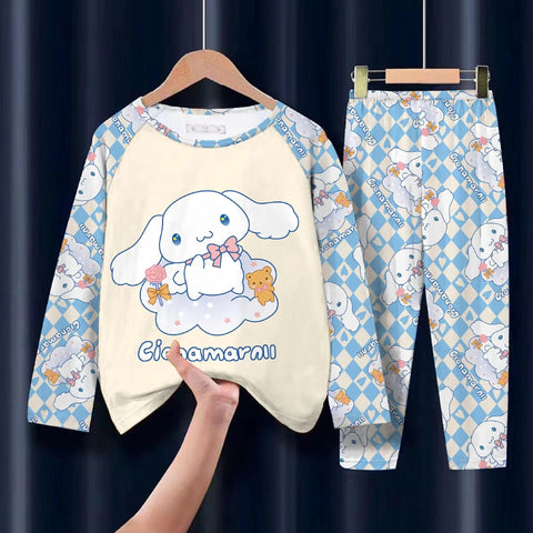 Kawaii Children Pajama Set – Cozy and Cute Autumn Sleepwear