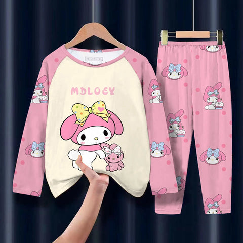 Kawaii Children Pajama Set – Cozy and Cute Autumn Sleepwear