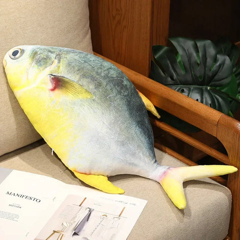 3D Simulation Fish Plush Toys – Creative Stuffed Fish Pillows