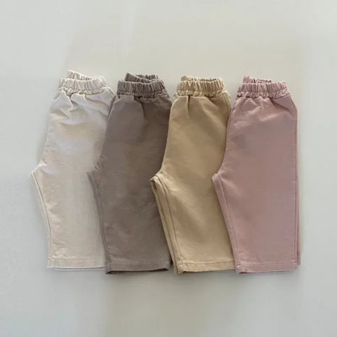 Spring Baby Casual Pants – Soft Cotton Harem Pants for Toddlers and Kids