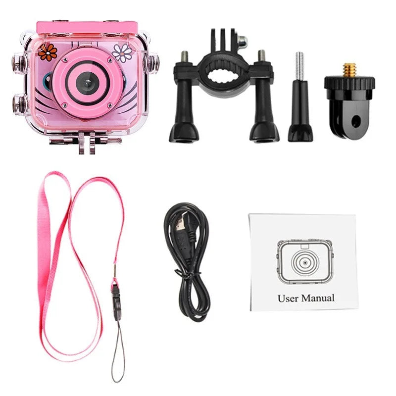 Mini Kids Sports Action Camera – Durable & Child Friendly! Teeny Pandas