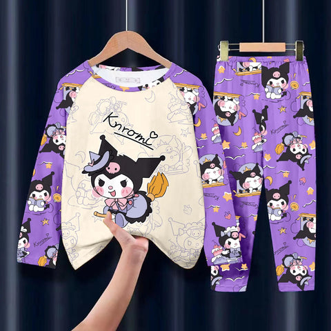 Kawaii Children Pajama Set – Cozy and Cute Autumn Sleepwear