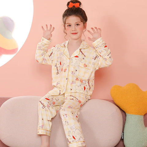 Cute Girls Pajama Set – Soft and Trendy Pajamas for Kids