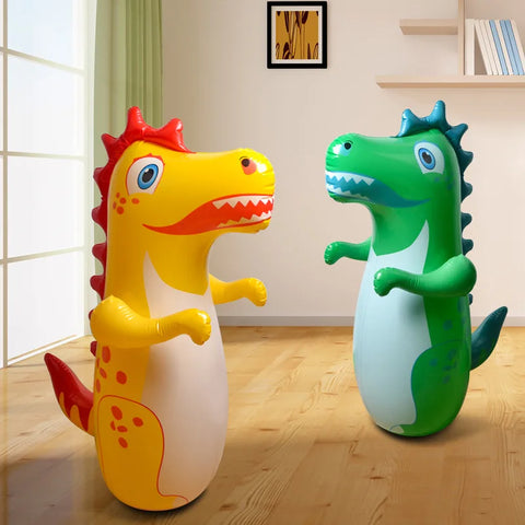 Inflatable Dinosaur Punching Bag – Fun Games for Kids