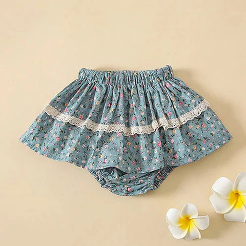 Summer Baby Girls PP Shorts – Cotton Solid Color Shorts