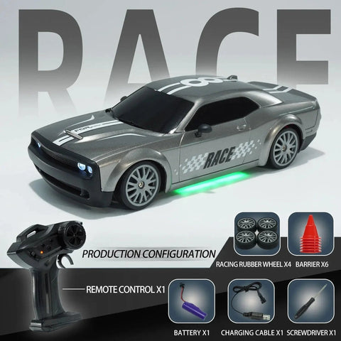 High-Speed RC Drift Car with LED Lights 1/20 - Race and Win! Teeny Pandas