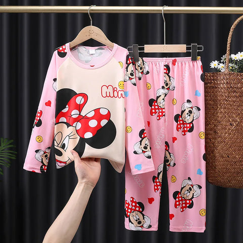 Cartoon Pajama Set – Cozy and Cute Sleepwear for Kids