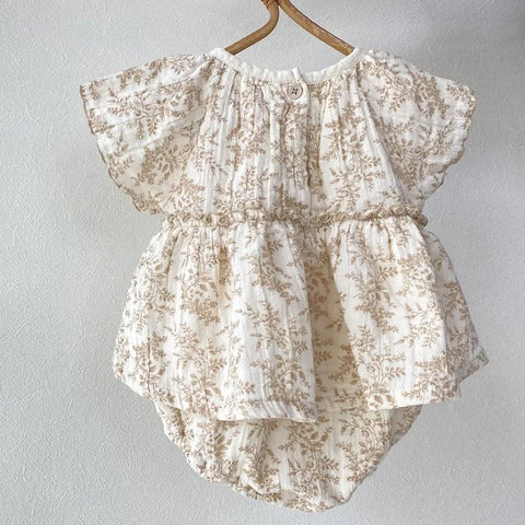 Newborn Baby Girl Romper - Toddler Baby Girls Jumpsuit