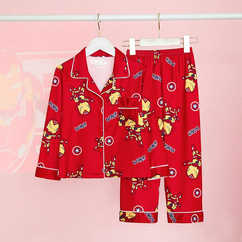 Superhero Children Pajama Set – Comfortable and Cozy Sleepwear for Kids