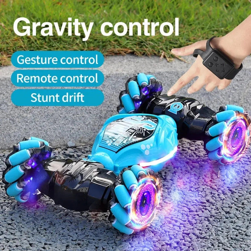 Gesture Sensing RC Car – Hand-Controlled 360° Stunt Car Teeny Pandas