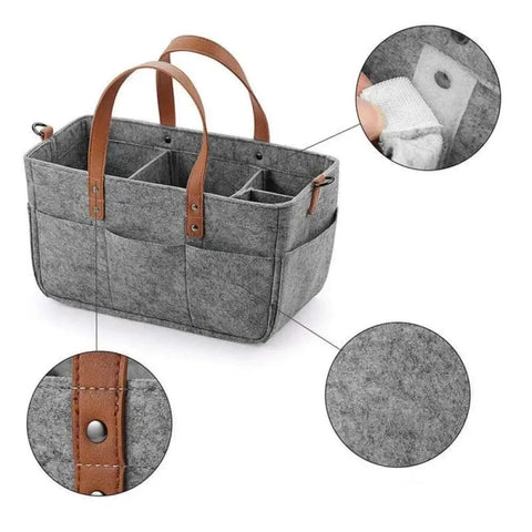 Lightweight Multifunctional Nappy Bag for Travel & Storage