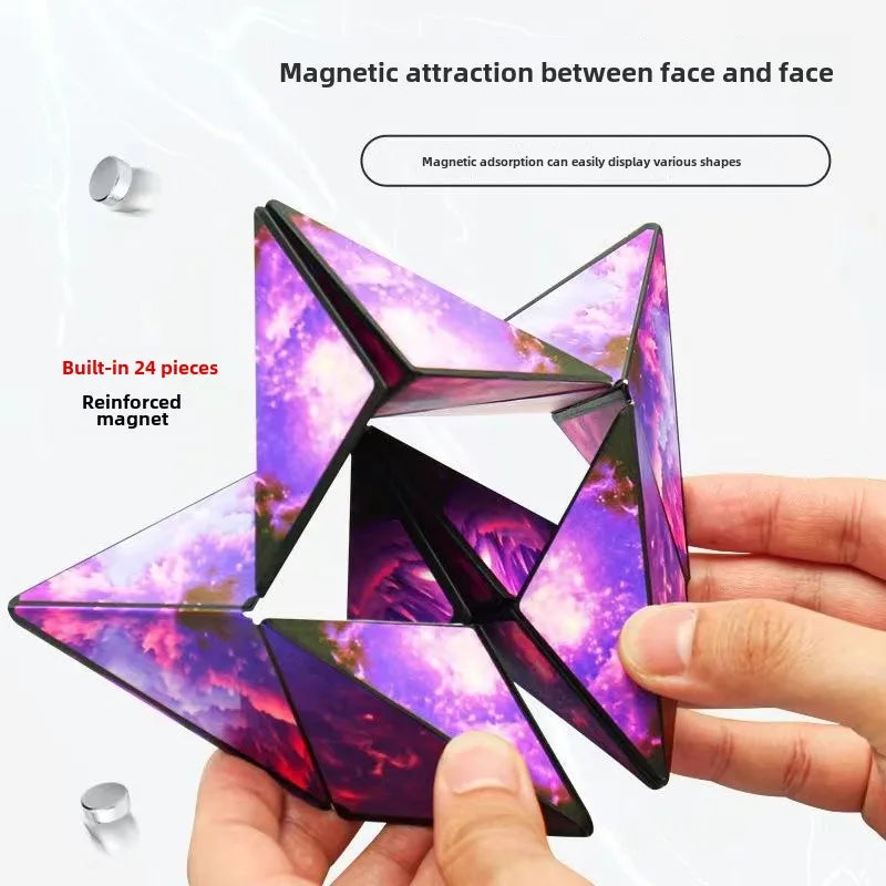 Magnetic Magic Cube – Interactive Educational Toy for Kids Teeny Pandas