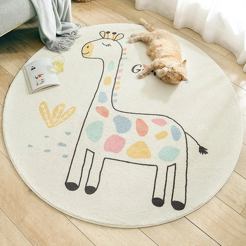 Soft Round Play Rug - Soft and Safe to Play! Teeny Pandas