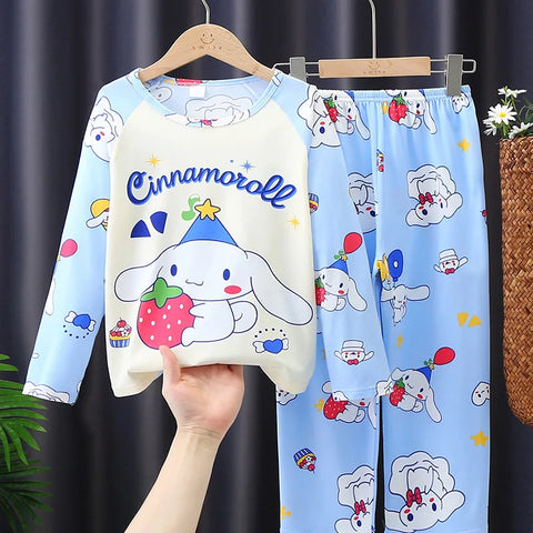 Cartoon Pajama Set – Cozy and Cute Sleepwear for Kids