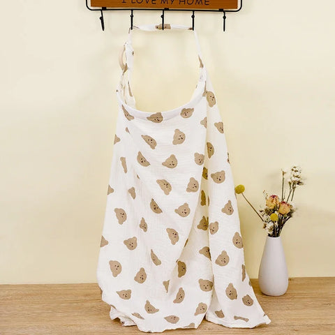 Adjustable Cotton Baby Feeding Nursing Cover