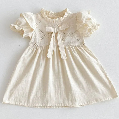 Rompers & Embroidered Cotton Dress for Baptism – Children Summer Boutique Clothing