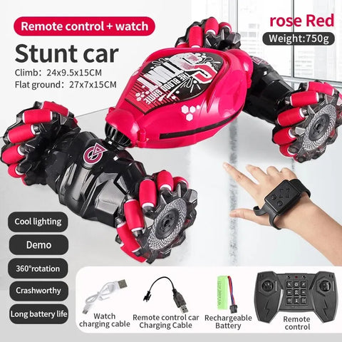 Gesture Sensing RC Car – Hand-Controlled 360° Stunt Car Teeny Pandas