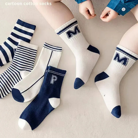 Kids' Tennis Series Sport Socks for Boys and Girls