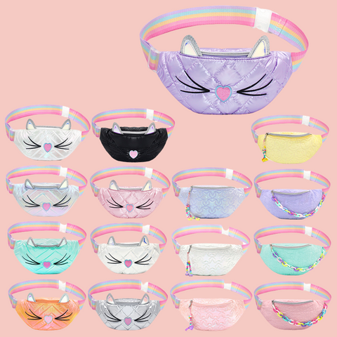 3D Embroidered Fanny Pack with Adjustable Strap