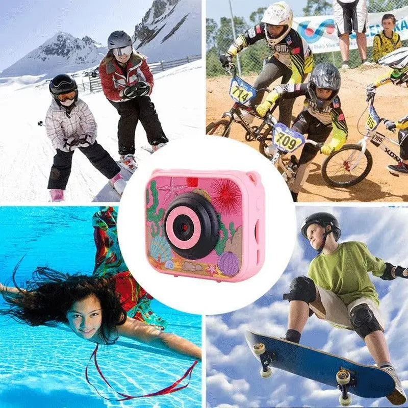 Mini Kids Sports Action Camera – Durable & Child Friendly! Teeny Pandas