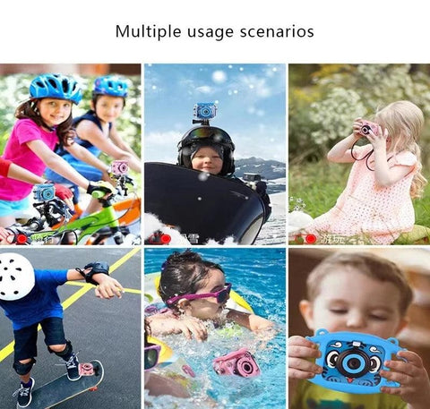 Mini Kids Sports Action Camera – Durable & Child Friendly! Teeny Pandas